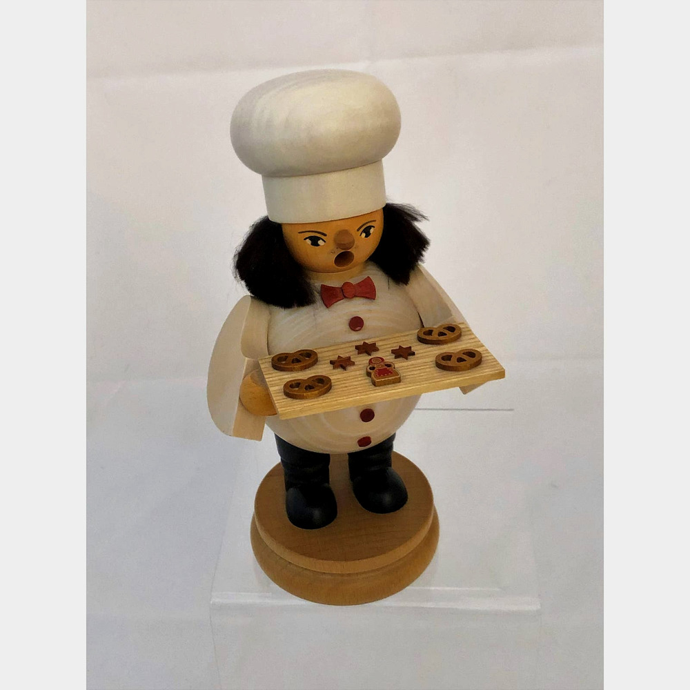 Muller German Christmas smoker baker chef wood handmade xmas holiday